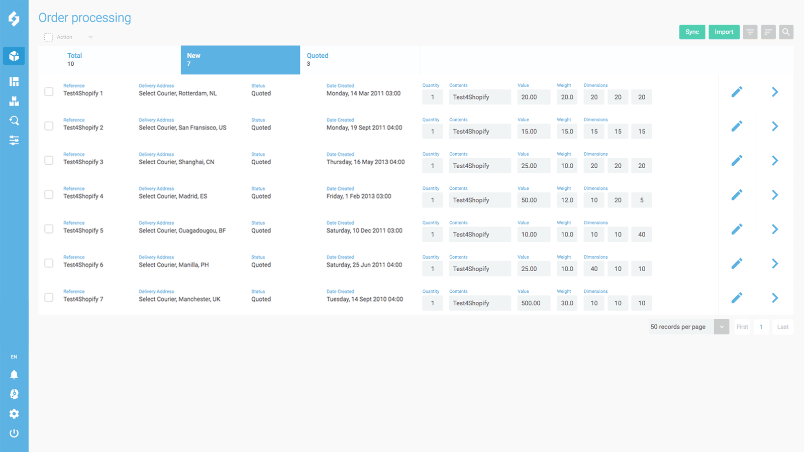 Syncing Shopify Orders