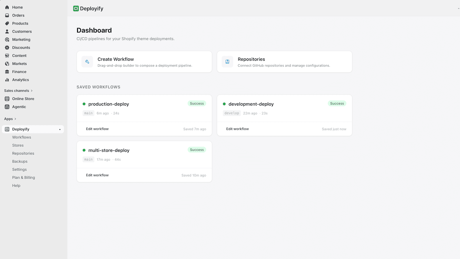 Pax Solutions theme deploy multi-store workflow