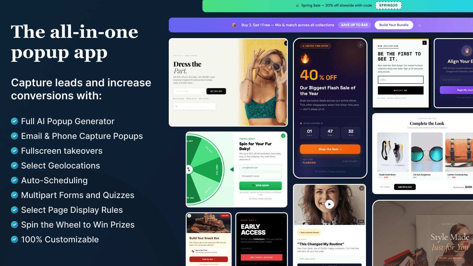 The all-in-one popup app