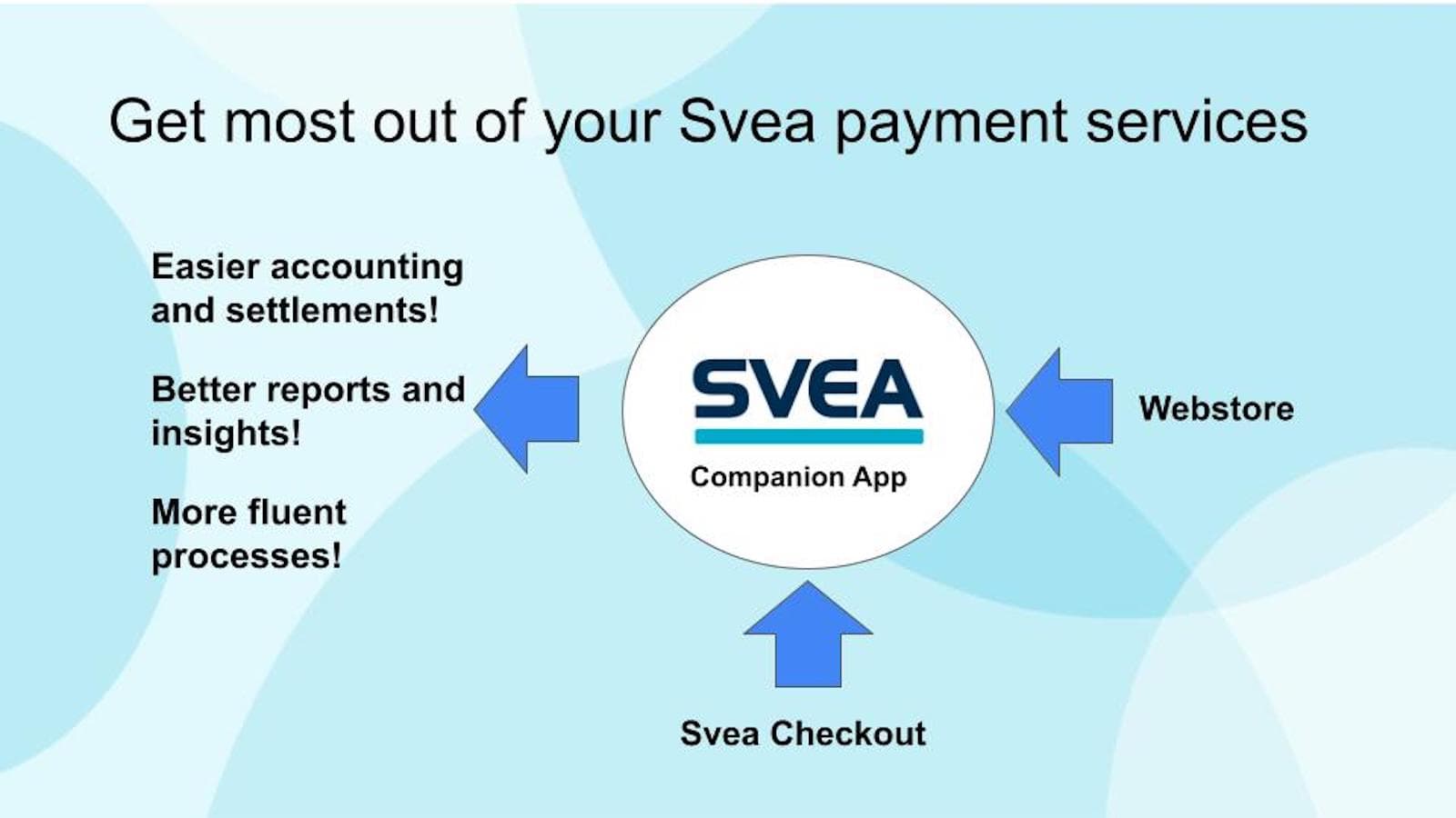 Svea payment reporting settlements