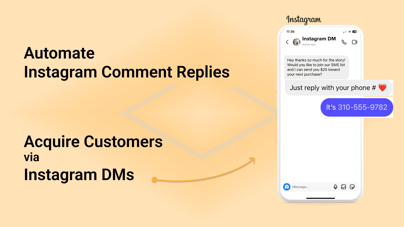 collect instagram username during post purchase