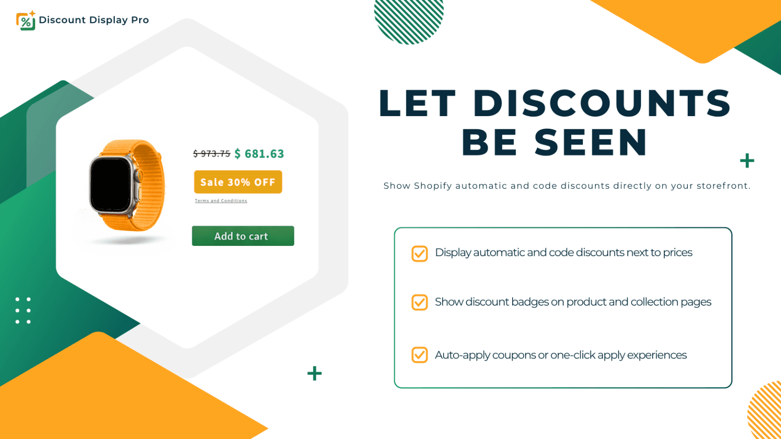 Storefront product showing discounted price and badge