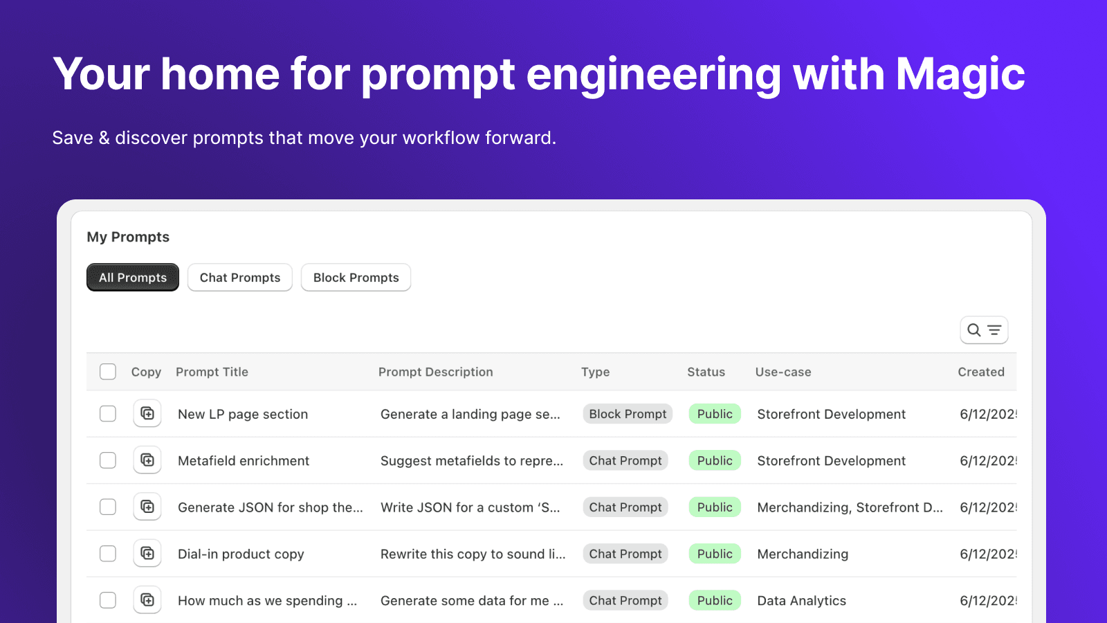 Your home for prompt engineering