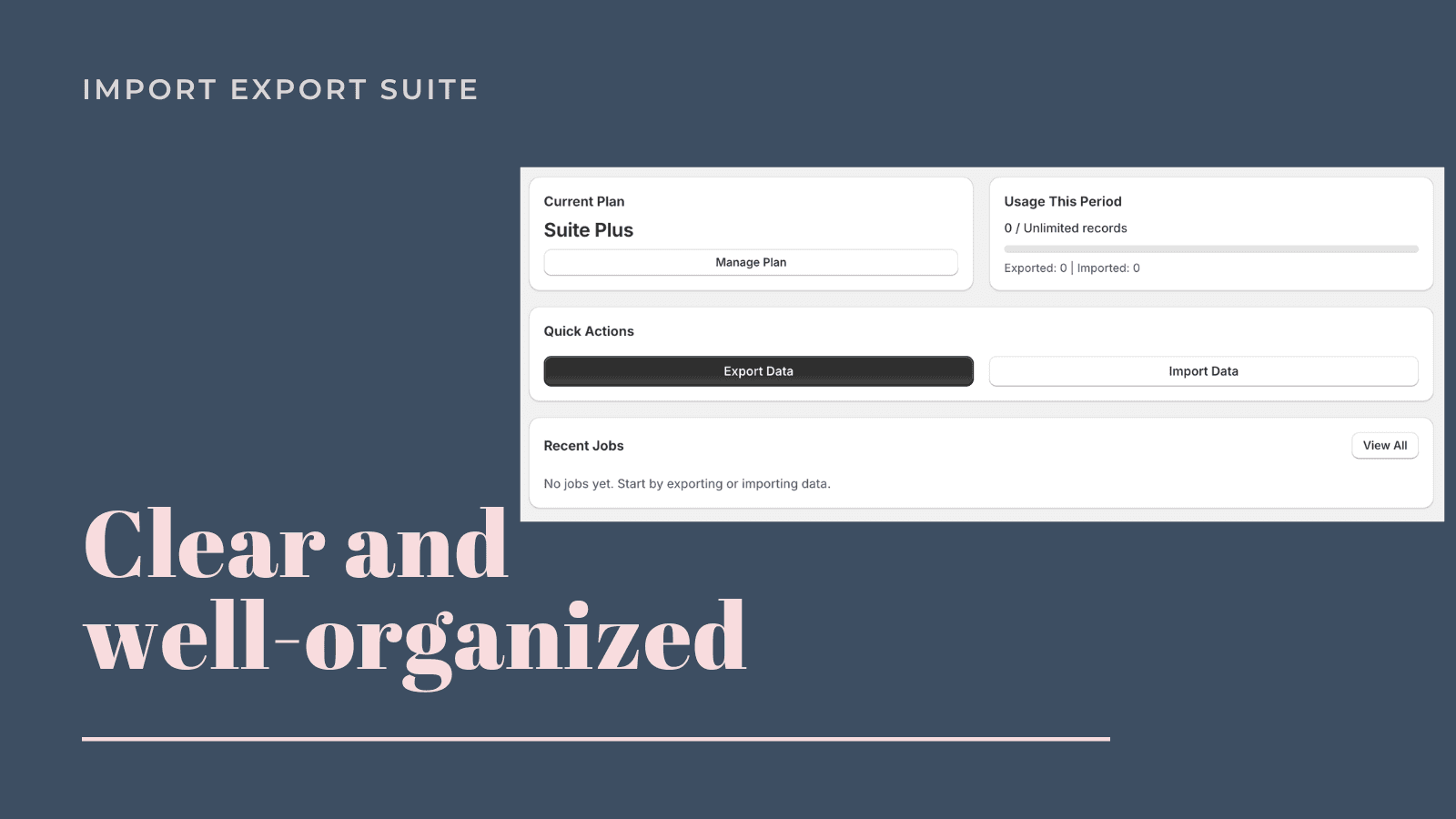 IESuite Dashboard
