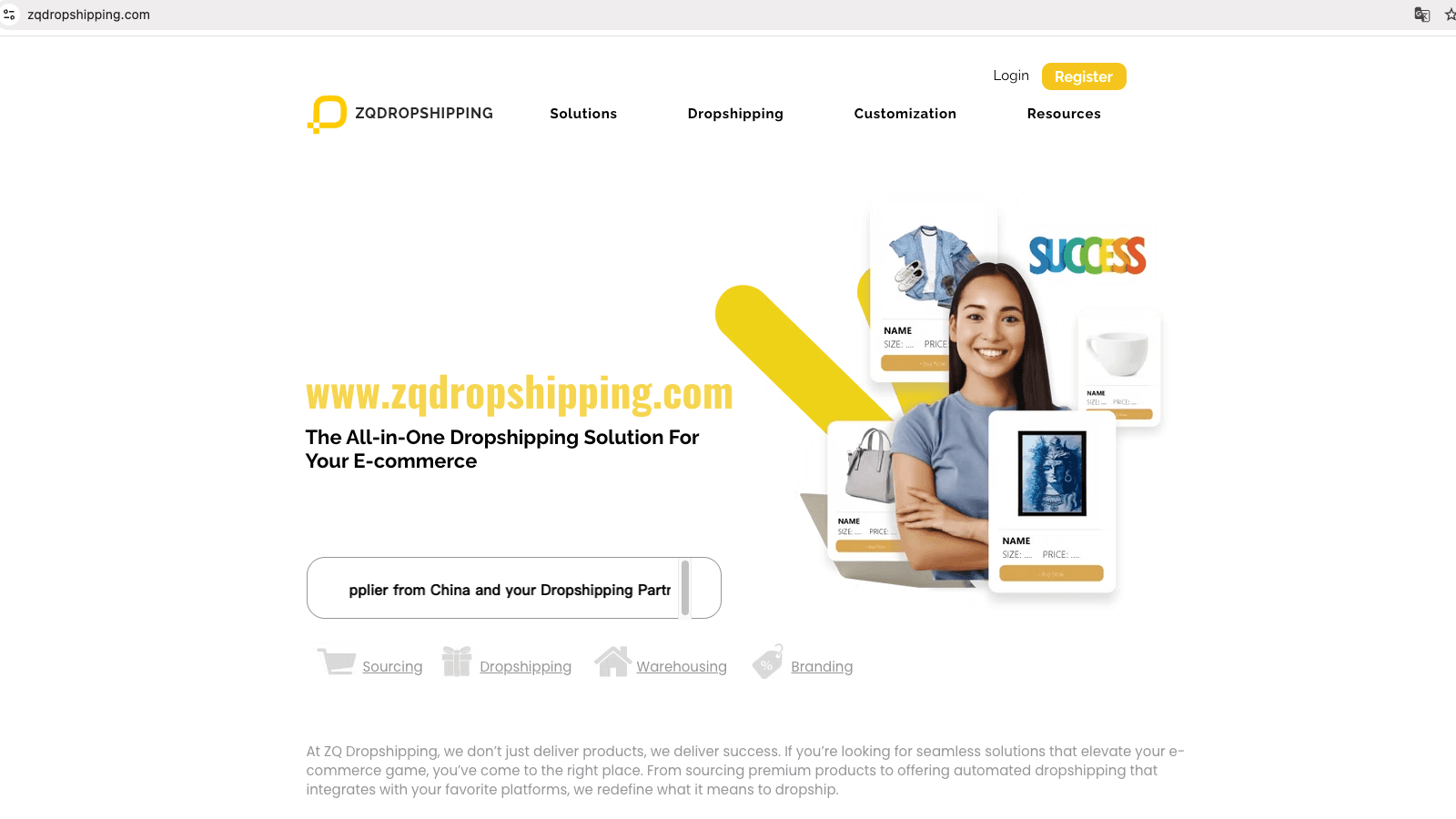 The All-in-One Dropshipping Solution For Your E-commerce
