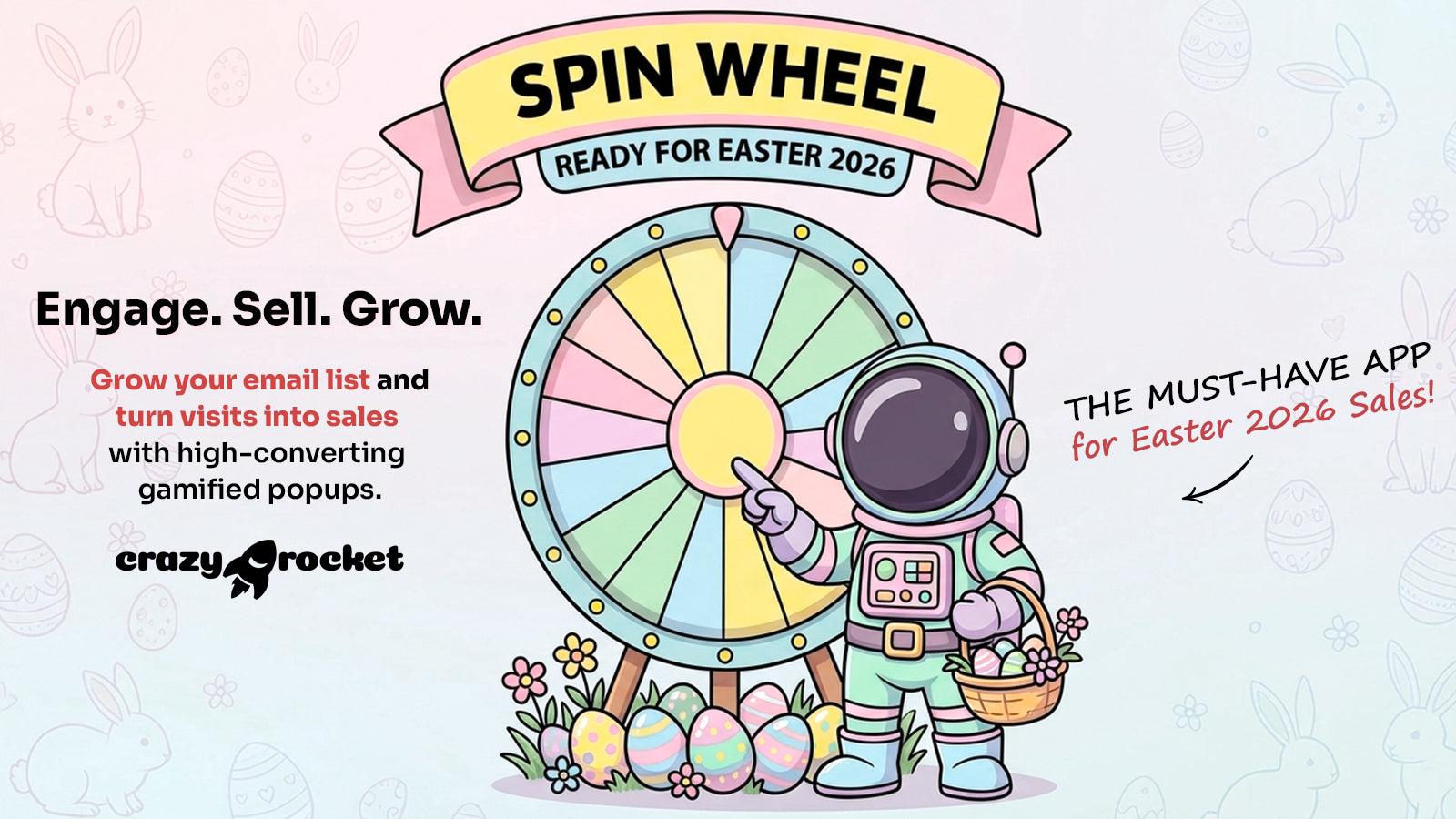 Boost Sales with Gamified Pop-ups. Spin Wheel Popup.