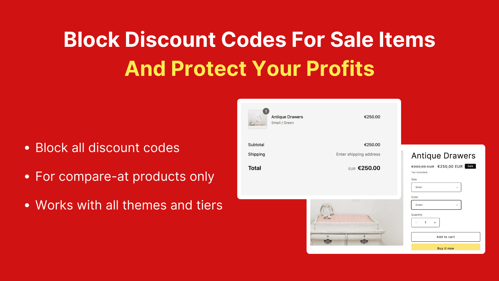 block all discount codes for compare-at products