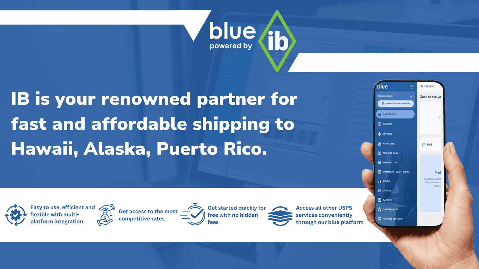 Connect and create best-priced shipping labels