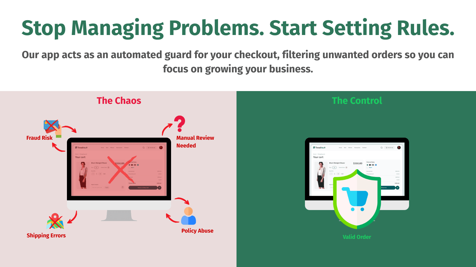 Stop Managing Problems. Start Setting Rules.