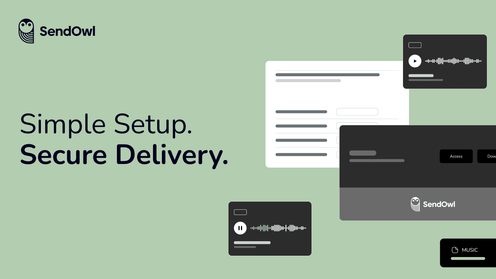 Sell digital files easily, securely and seamlessly