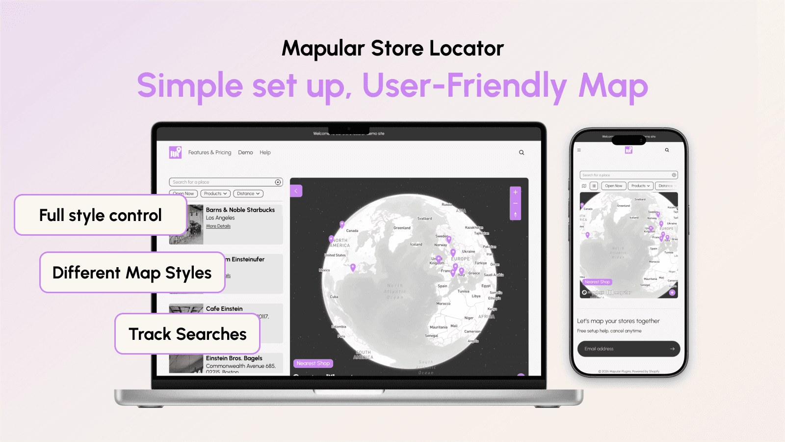 Mapular Store Locator