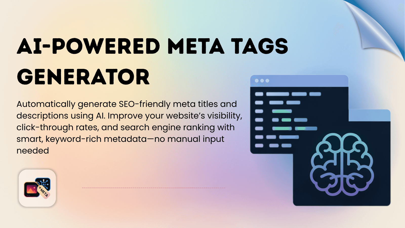 AI SEO Meta Tags Generator for shopify