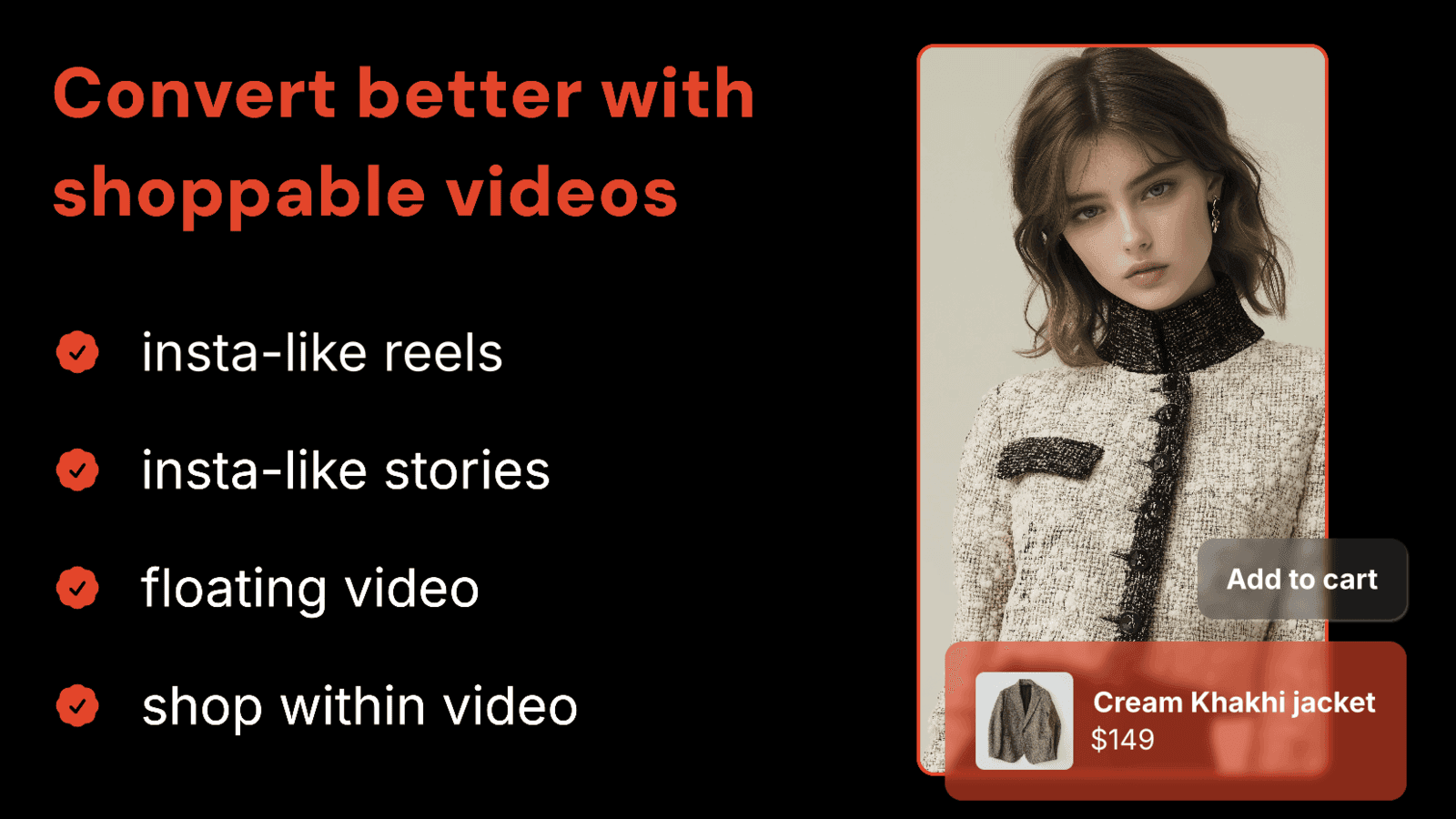 convert better with shoppable videos