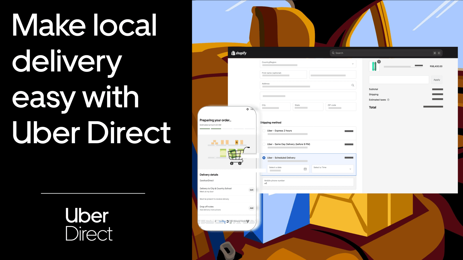 Introduction to Uber Direct on Shopify