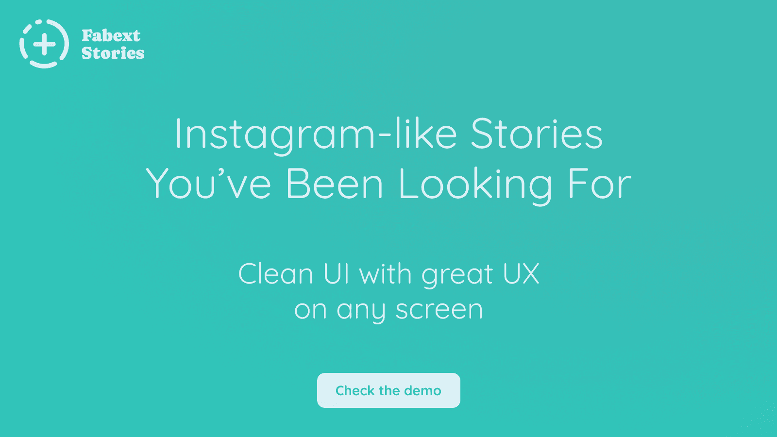 Fabext Stories: Beautiful Swipeable Web Stories