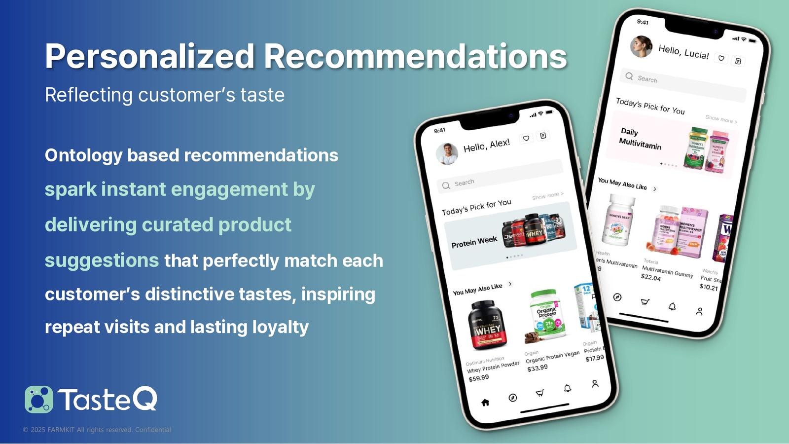 AI-powered Personalized recommendations