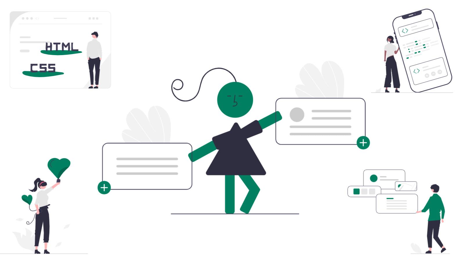 Easy HTML, CSS & rich content builder