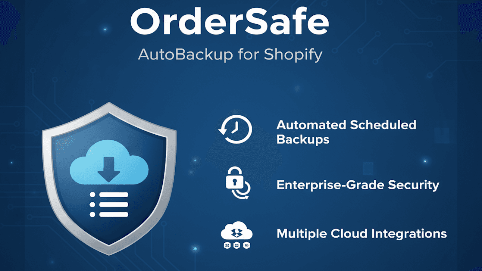 Order backup recovery