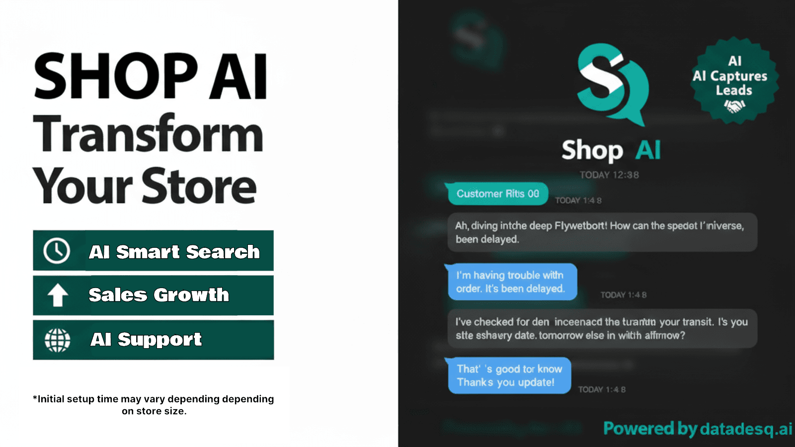 Shop AI – Transform Your Store with Smart Search and AI Support.