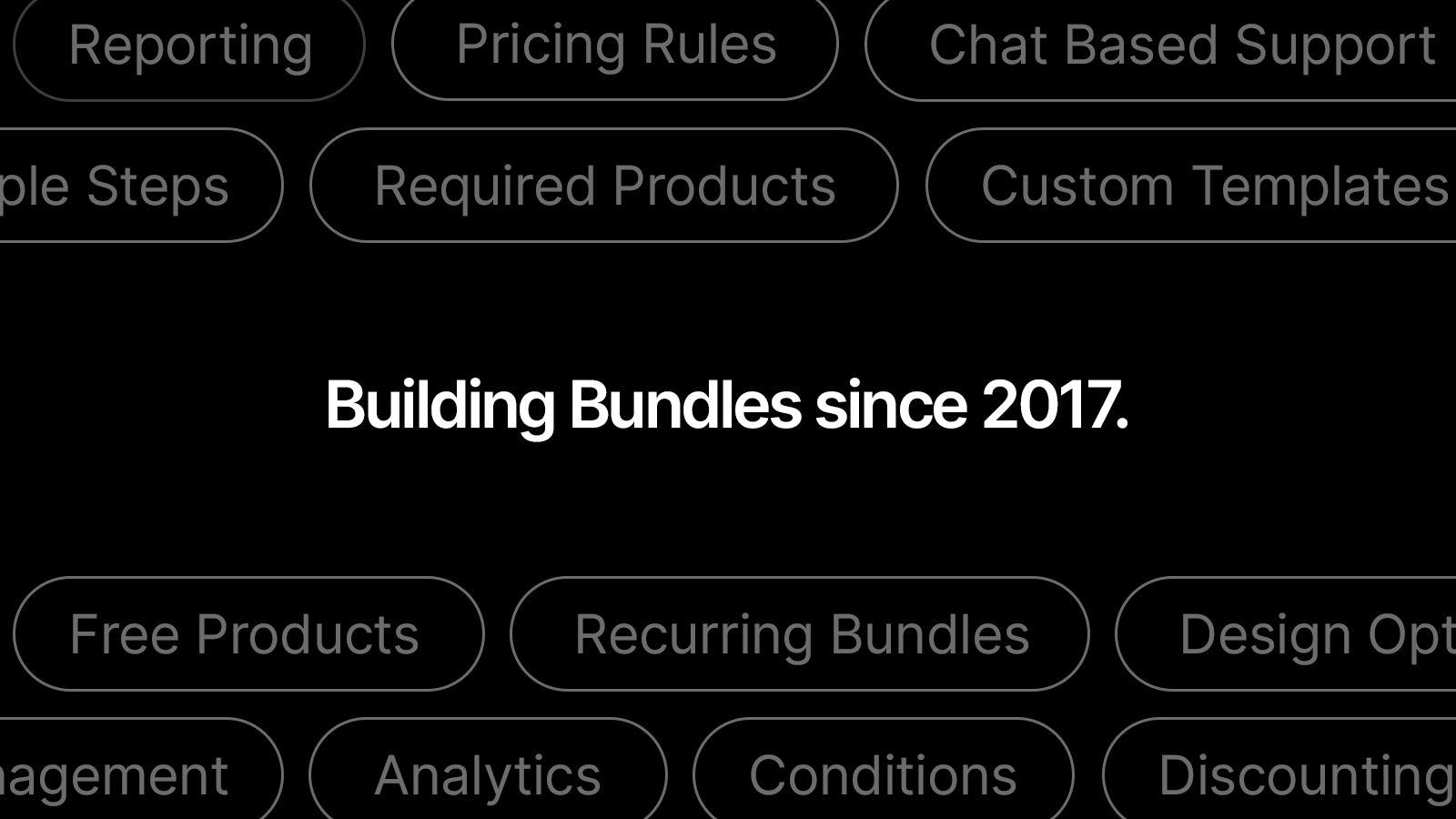 Building Bundles since 2017.