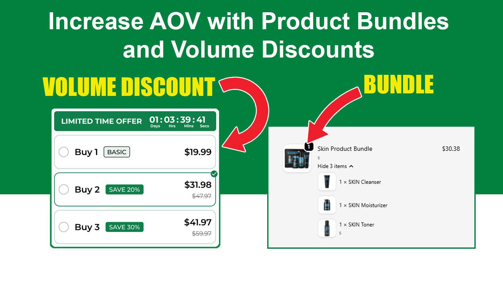 Bundles & volume discounts