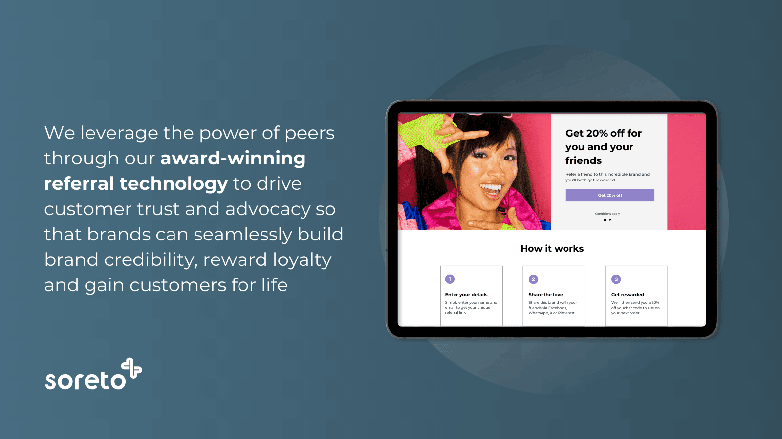 Soreto Social Referral technology