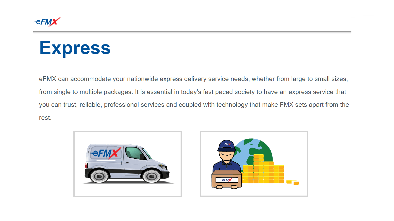 eFMX Shipping