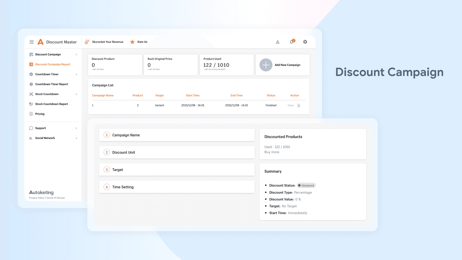 discount app discount campaign