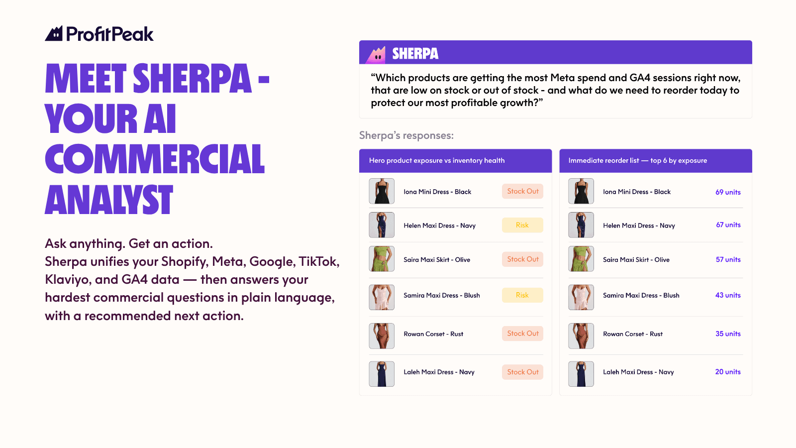 Meet Sherpa - Your AI commercial analyst