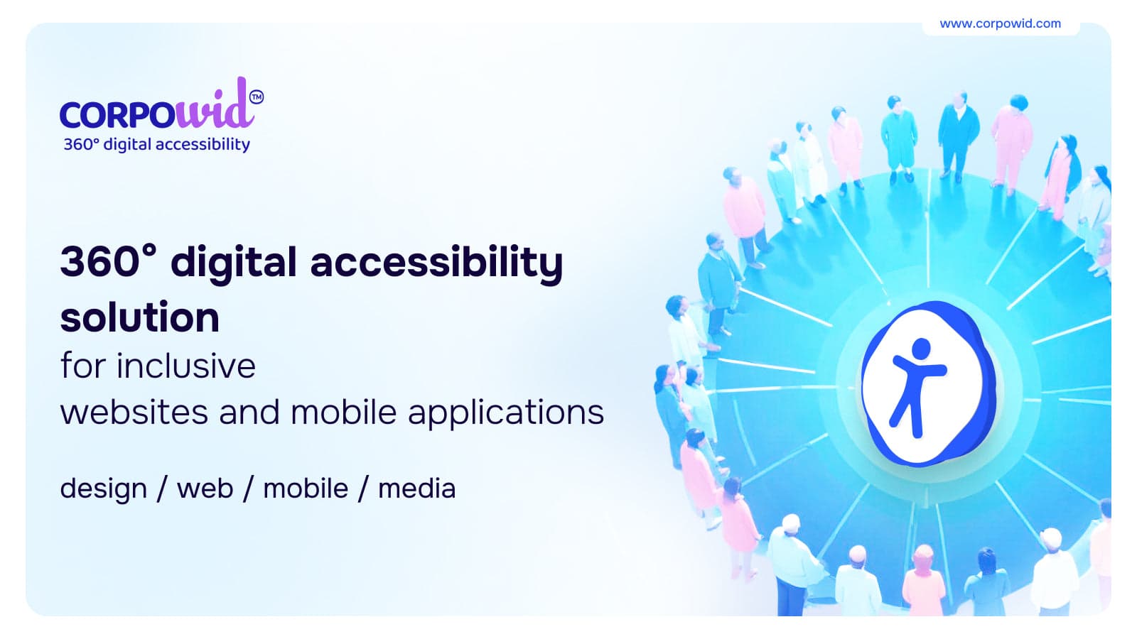 360° accessibility solution for websites and mobile applications