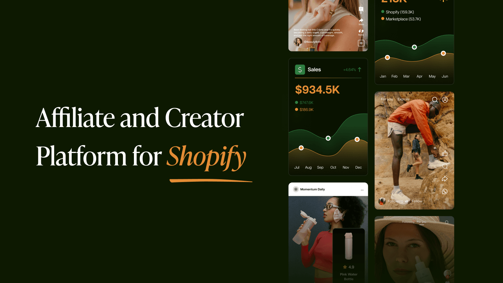 Affiliate and Creator Platform for Shopify