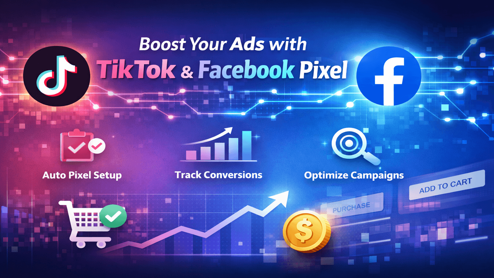 fb, tiktok pixel