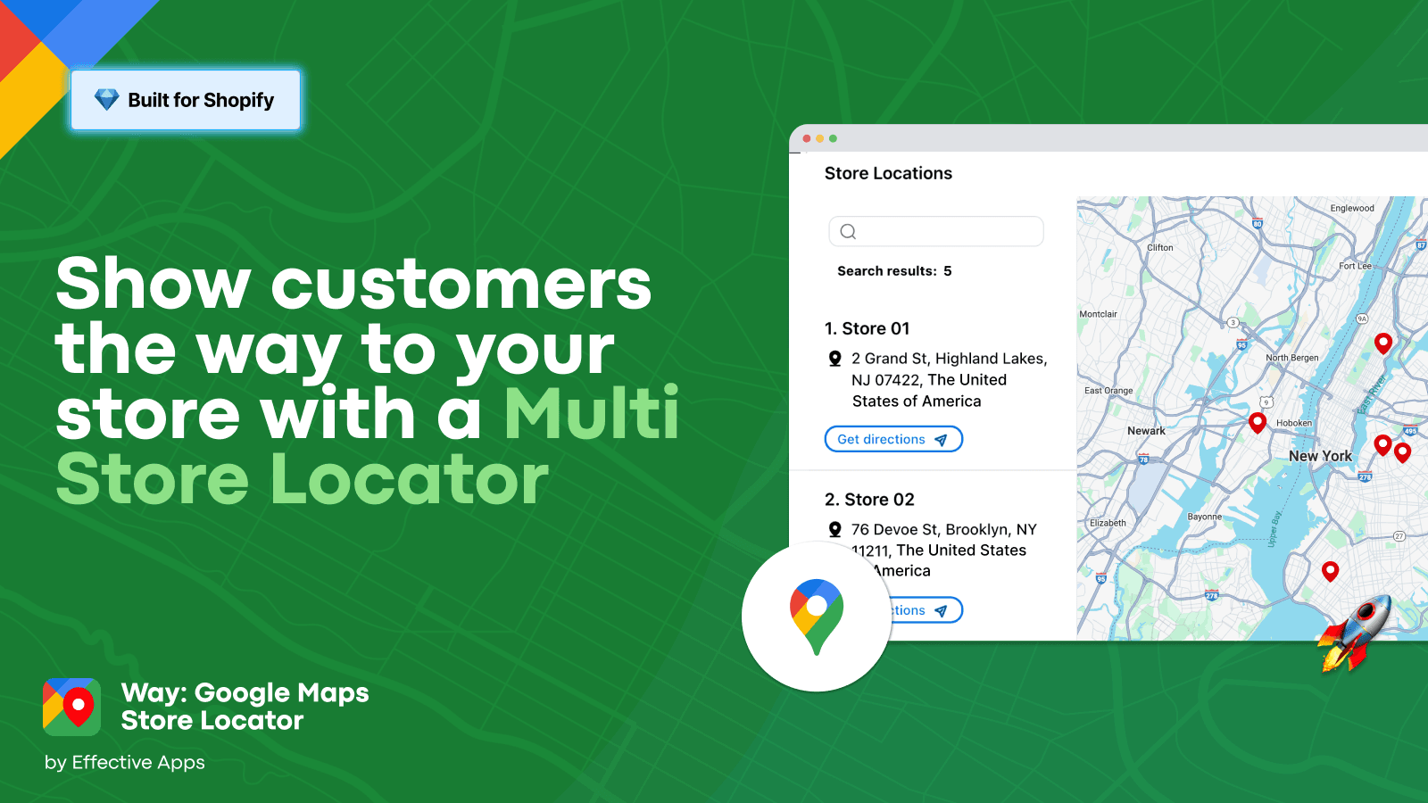 The store locator / dealership locator appears in the store