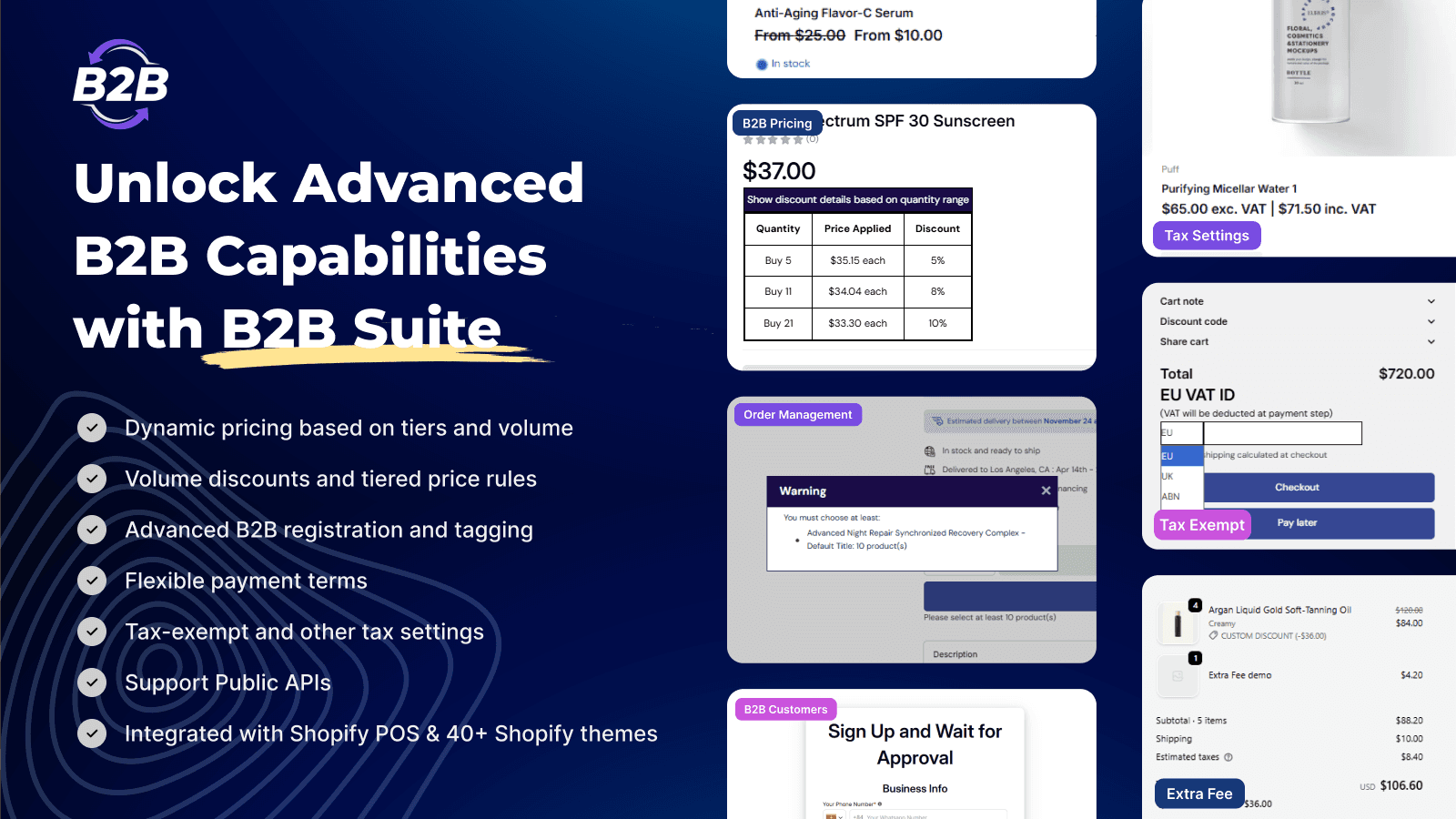 B2B Wholesale Solution app for wholesalers manage b2b stores