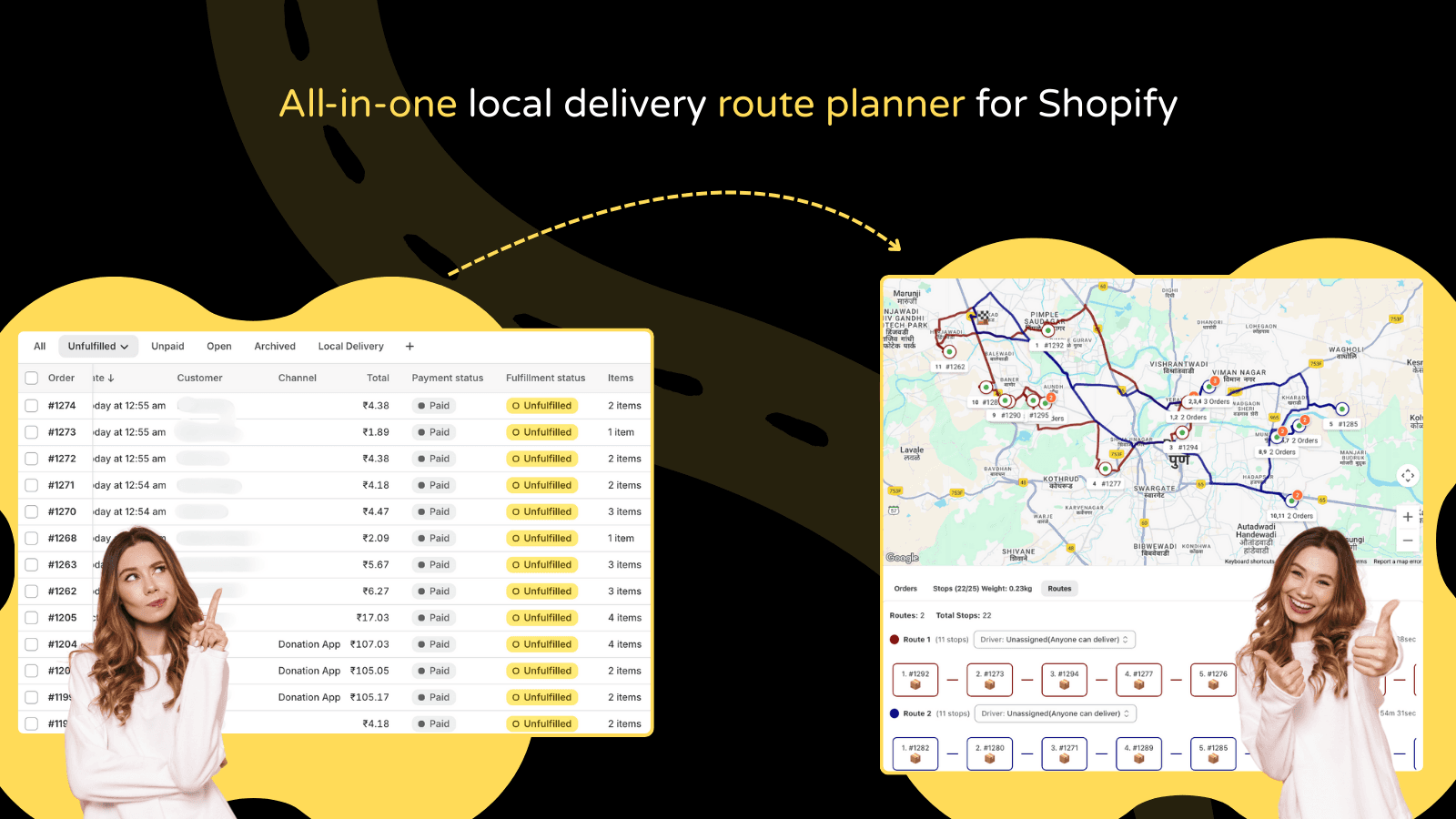 Shopify's best route planner