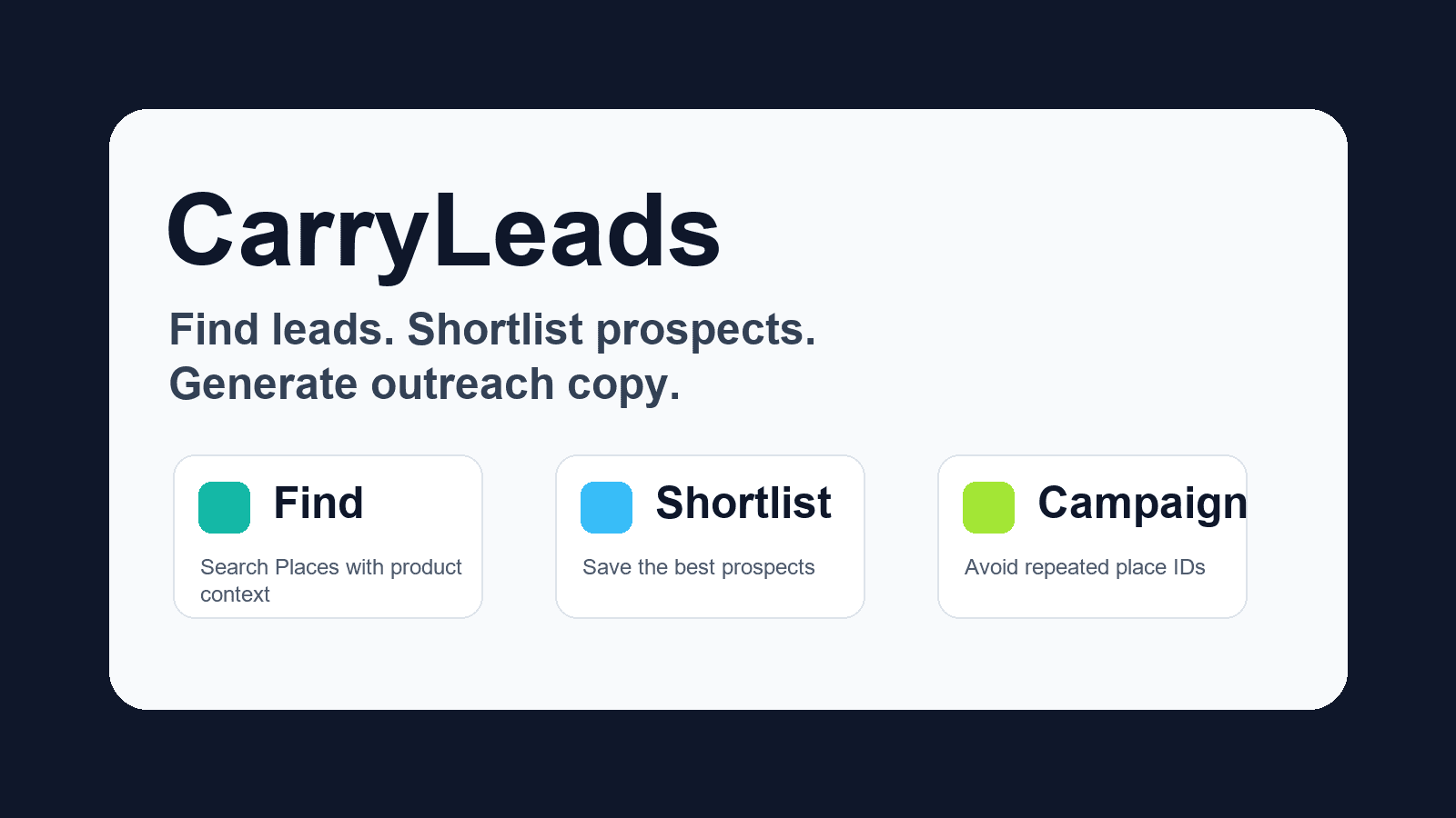 CarryLeads
