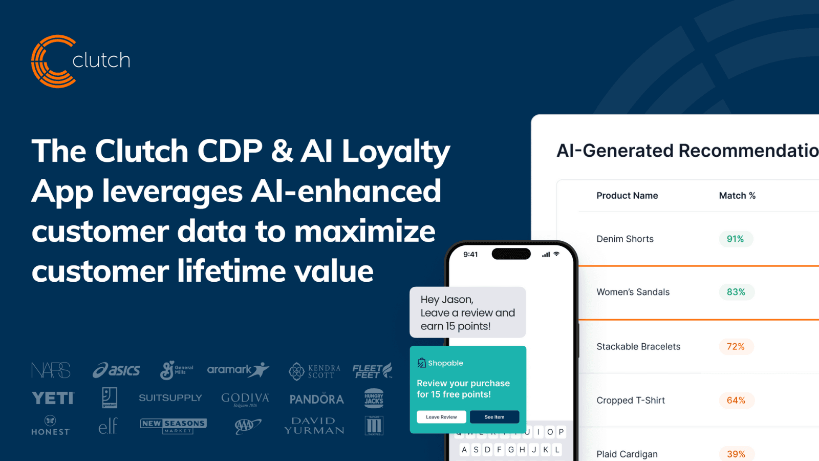 Clutch CDP and AI Loyalty