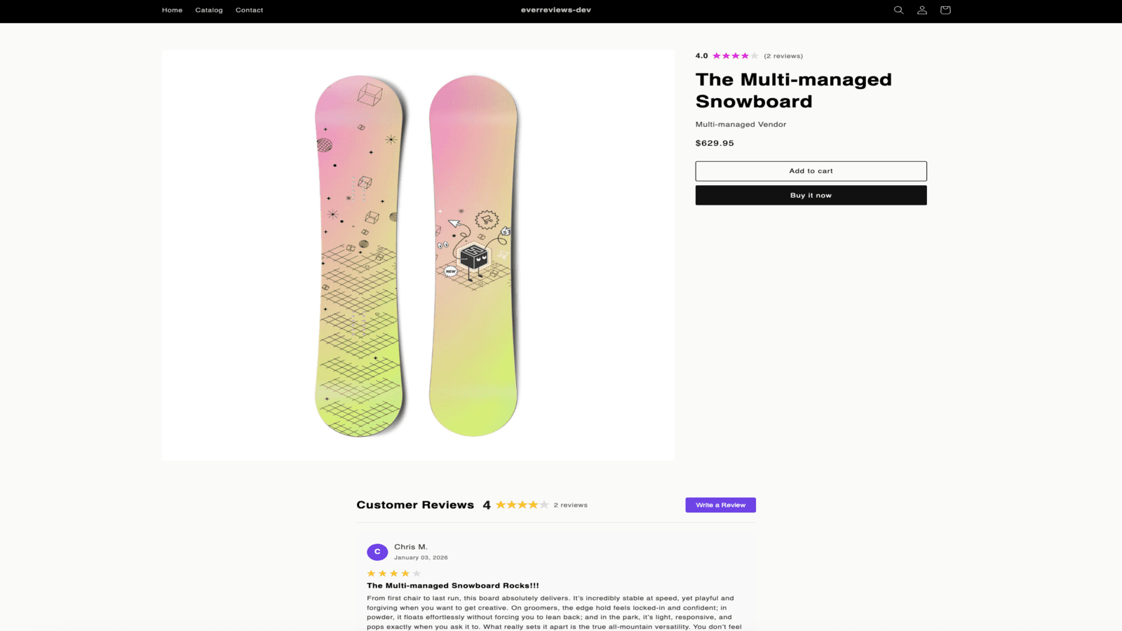 Product Reviews