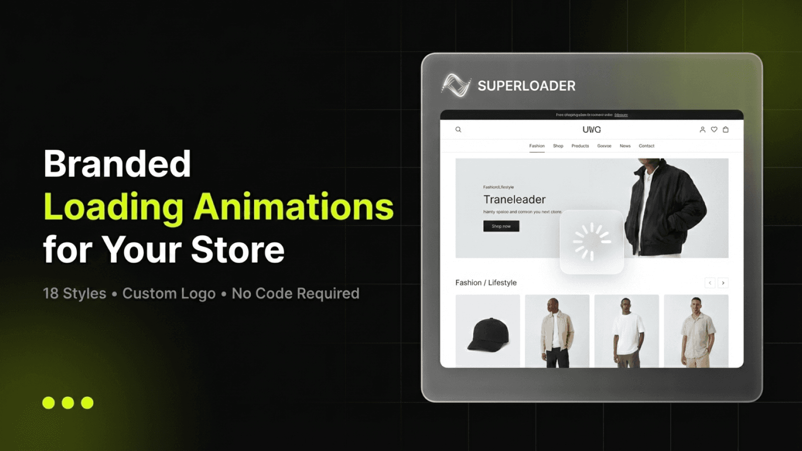 Branded Loading Animations for your store