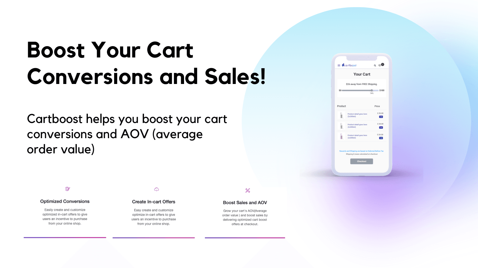 Boost Your Cart Conversions and Sales