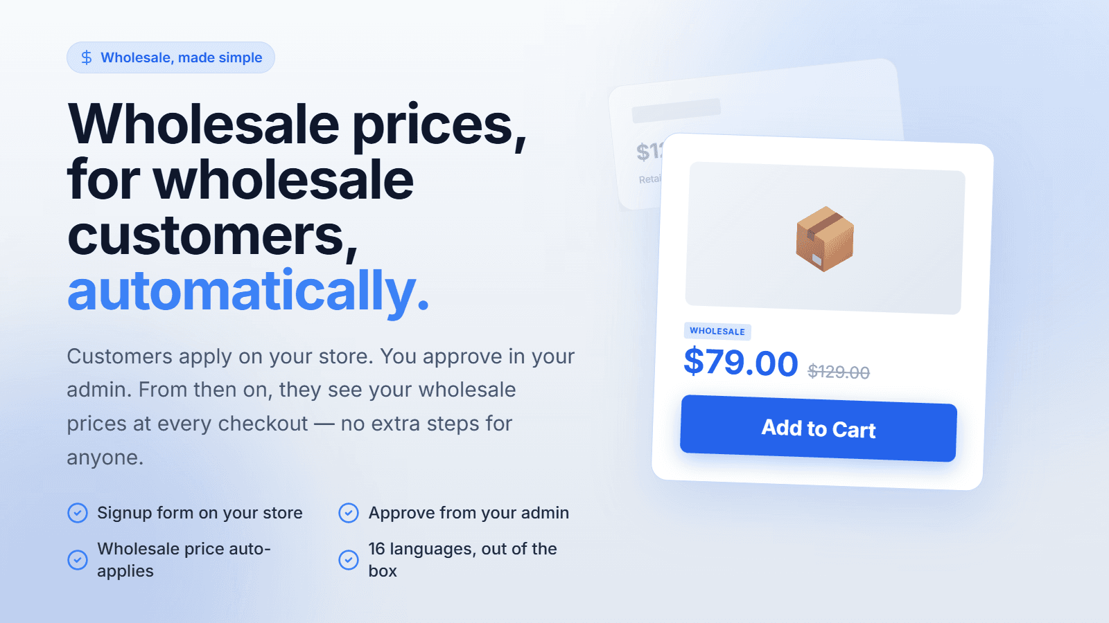 Wholesale & B2b App