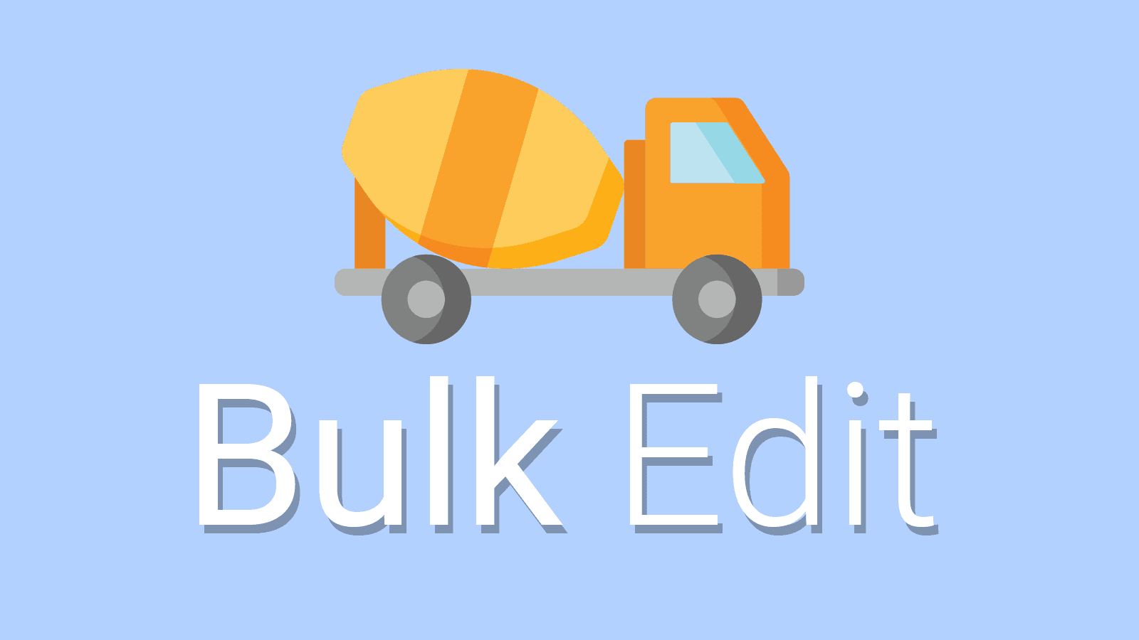 Bulk Edit for Shopify