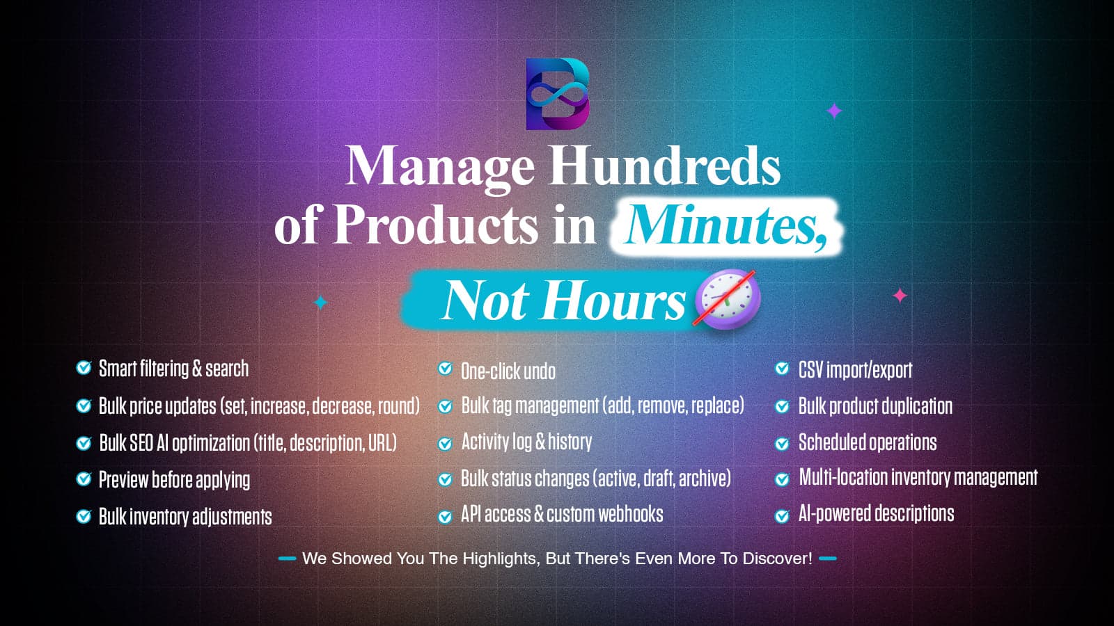 Buuulkify - feature banner