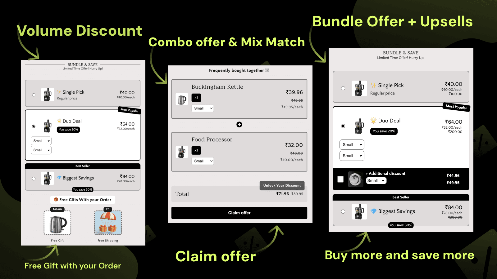 Bundle Product volume discount Shopify app