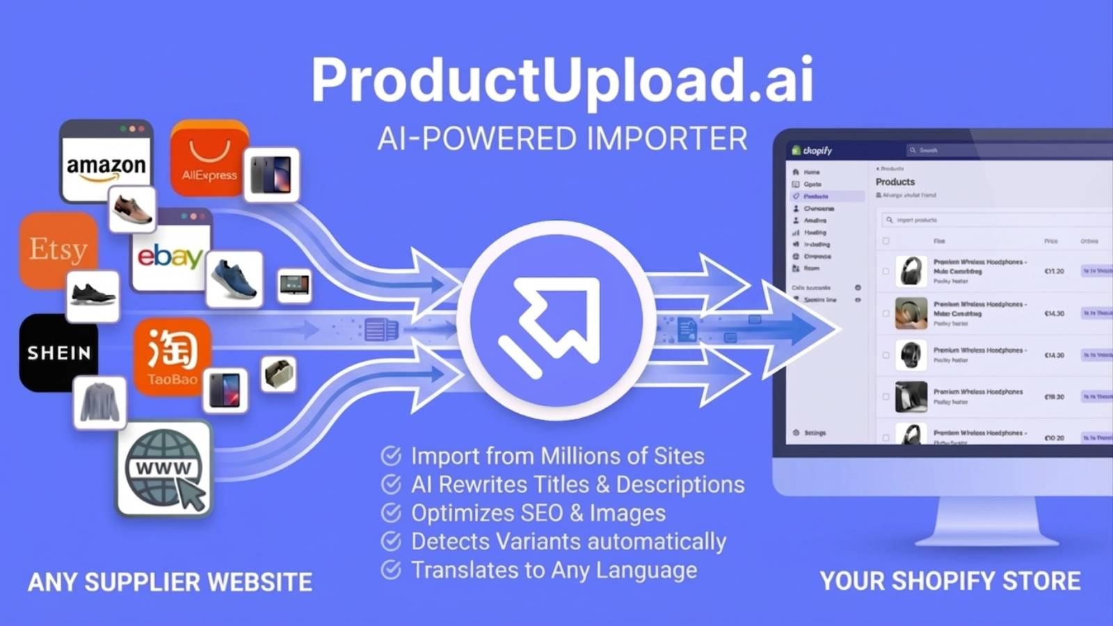 Importing products in Shopify just got easy
