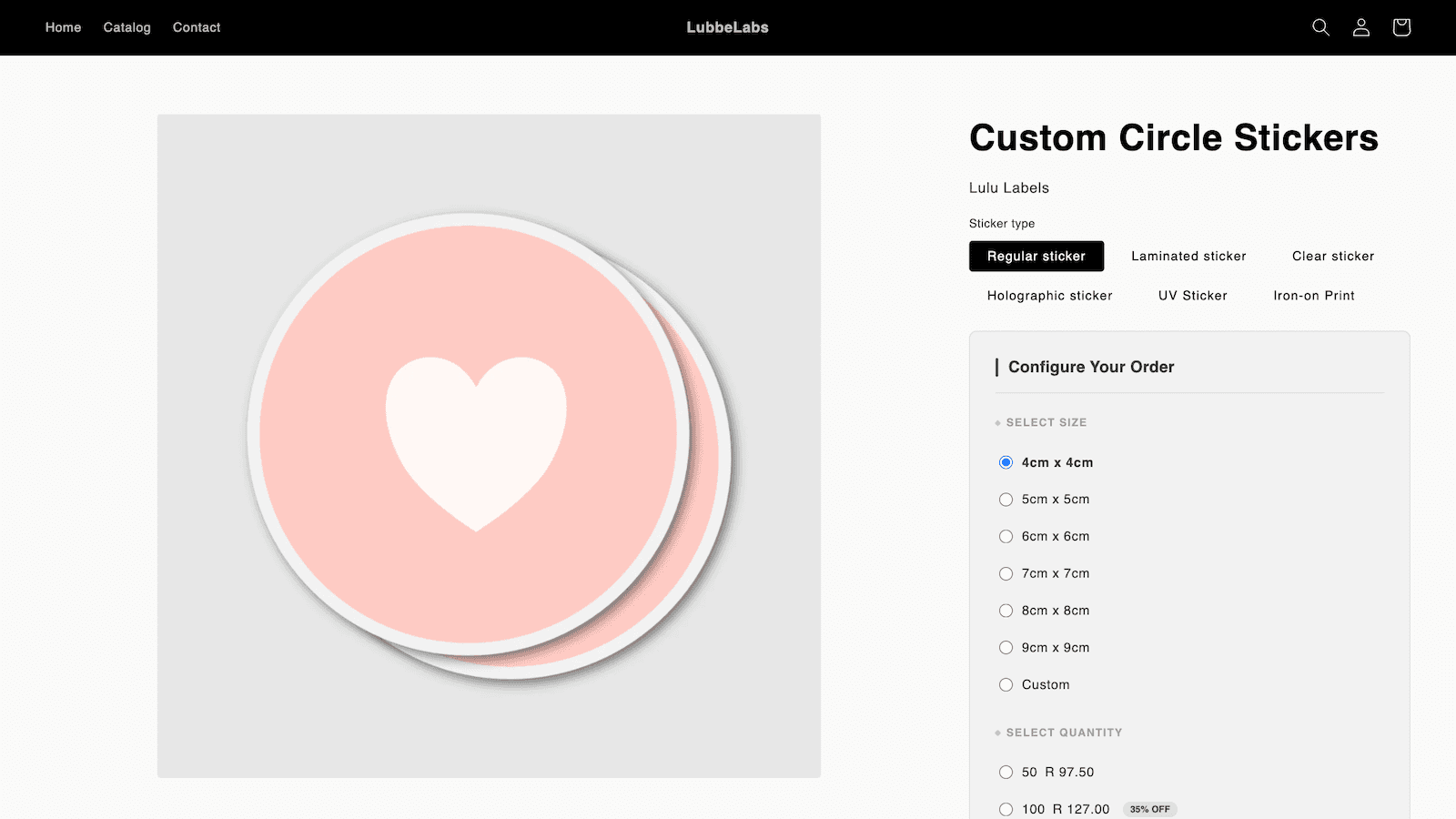 Calculate custom pricing for custom print orders