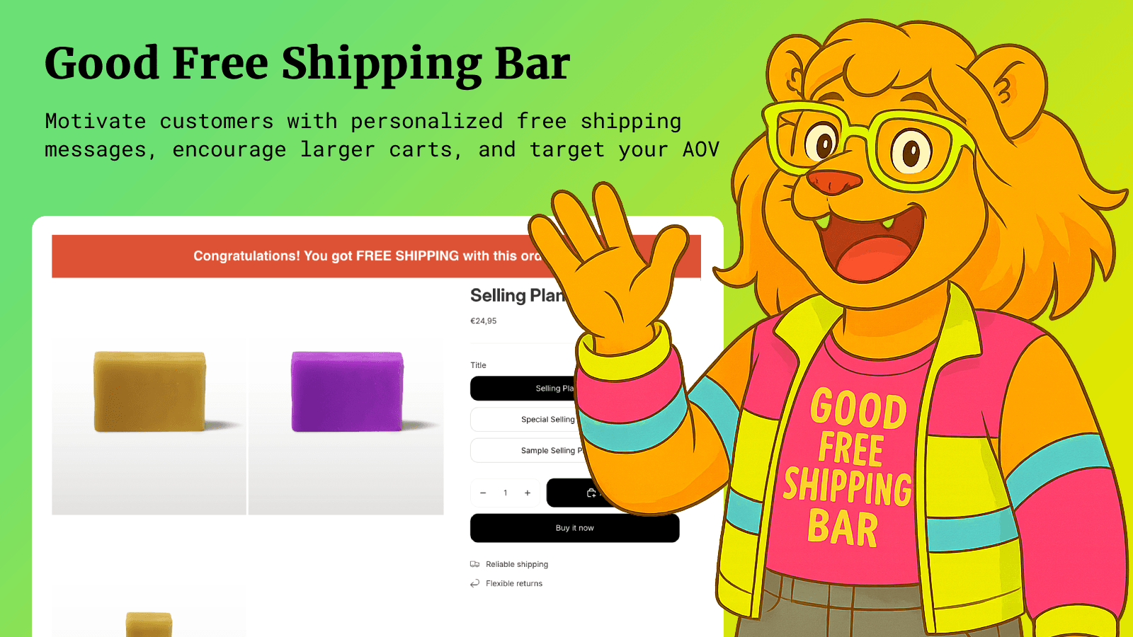 Good Free Shipping Bar