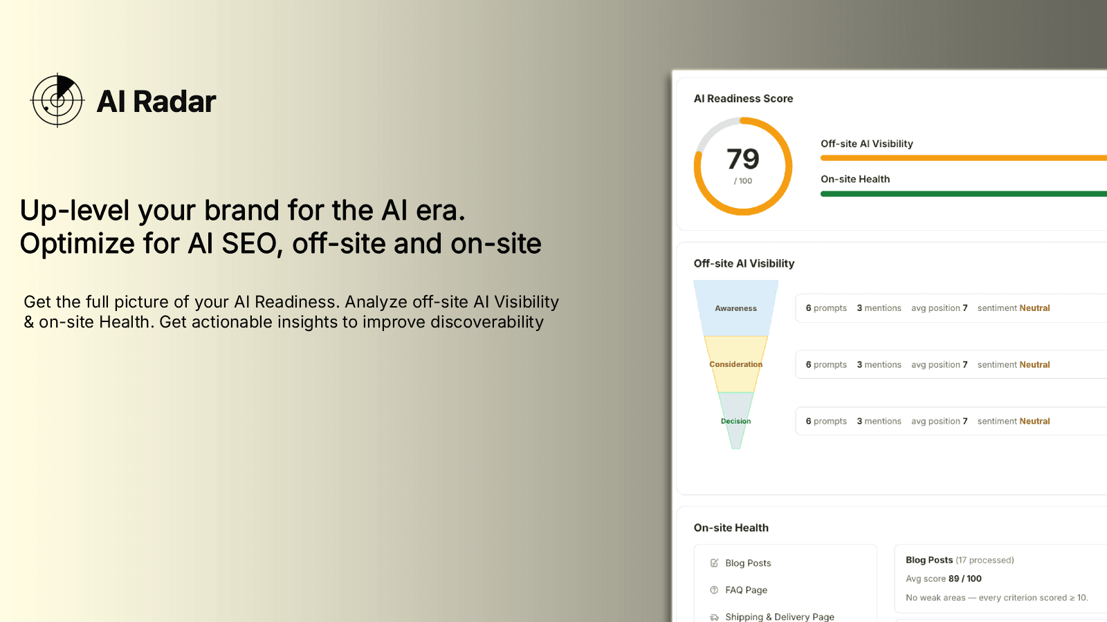 Up-level your brand for the AI era - AI Radar