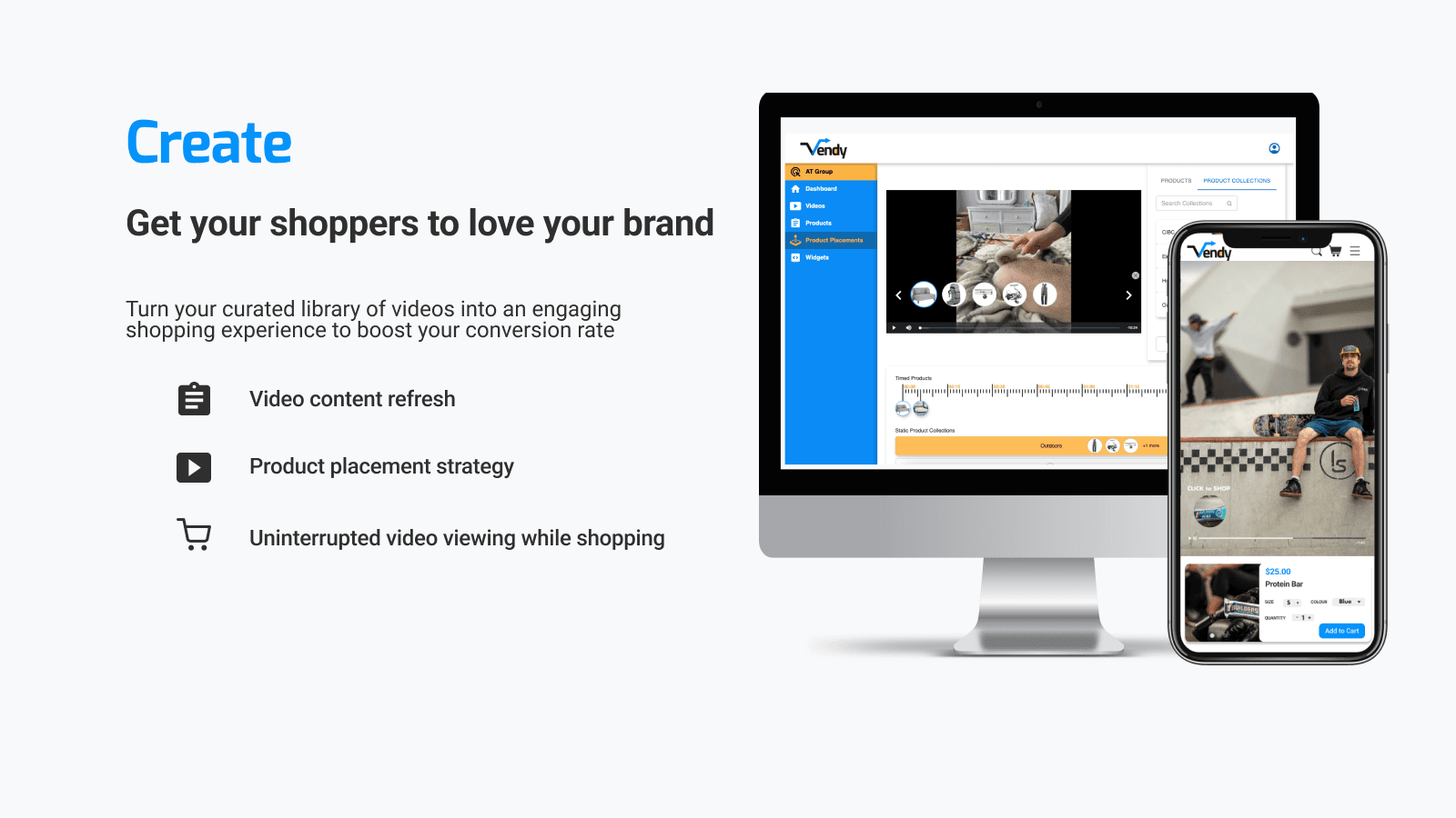 Create - Get your shoppers to love your brand