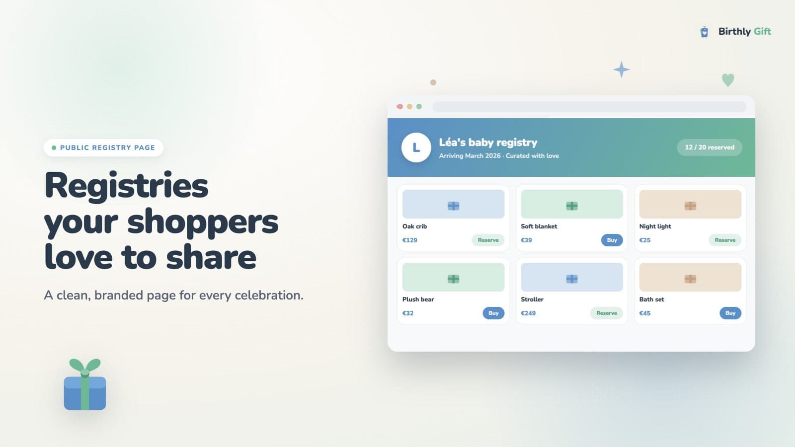 Public app registry